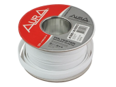 Защитная оплетка Aura ASB-W920 полиэстер 9-20мм, белая, 1 метр