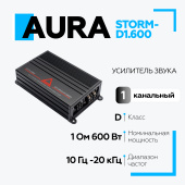 Автомобильный усилитель Aura STORM-D1.600 mini