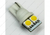 Светодиод T10 2SMD бокового свечения (w5w, белый)