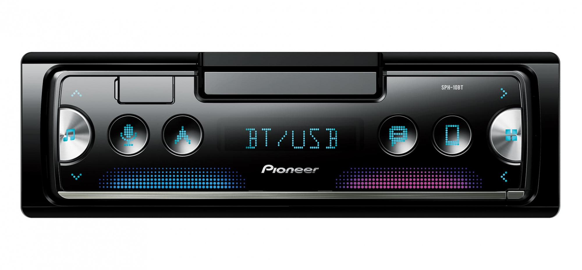 Купить автомагнитола pioneer sph-10bt /1din, 12v, usb/bt/aux/flac, 4rca/ в  Екатеринбурге — цены, новинки, отзывы и обзоры в магазине