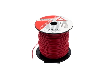Кабель монтажный Aura SCM-C5RD 0.5мм2, медь, 1 метр, красный