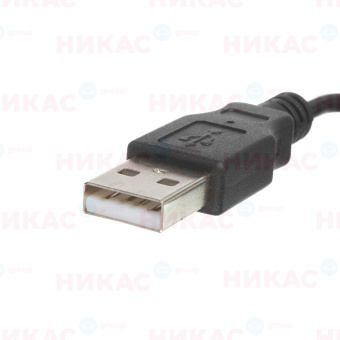 Кабель USB - miniUSB для SilverStone F1 (70см, черный)