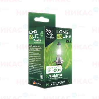 Clearlight - HB3 - 12V-60W LongLife