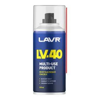 Смазка многоцелевая LV-40, 210 мл Ln1484  LAVR Смазка многоцелевая LV-40, 210 мл Ln1484  LAVR