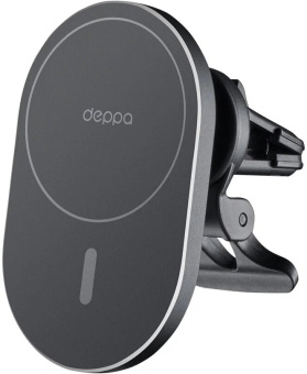 Держатель Deppa (55203) Mage Safe Flat, черный Держатель Deppa (55203) Mage Safe Flat, черный