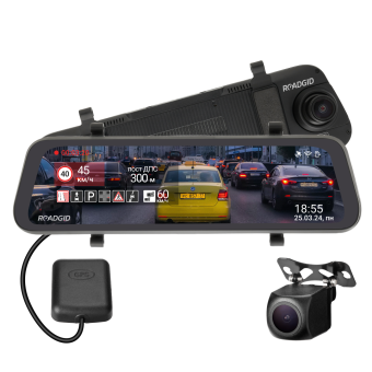 Видеорегистратор-зеркало Roadgid Blick 3 с GPS