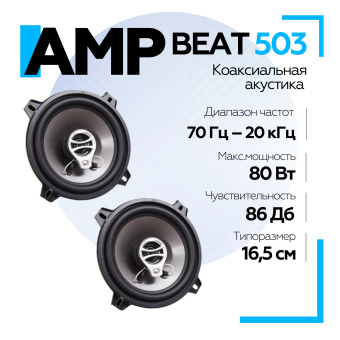 Акустика компонентная AMP Beat 503