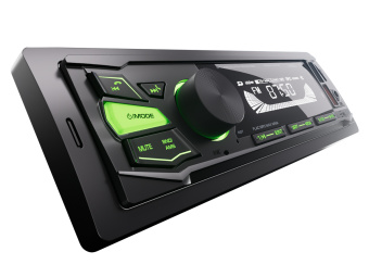 Автомагнитола Aura FIREBALL-201BT USB/SD/MMC-ресивер, зелёная подсветка