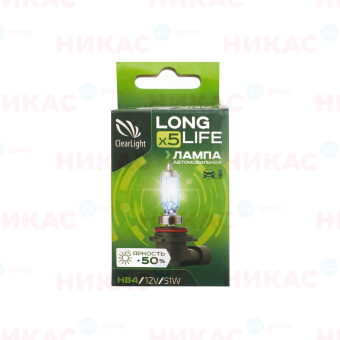 Clearlight - HB4 - 12V-51W LongLife