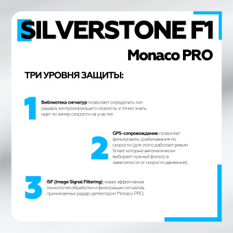 Радар-Детектор Silverstone F1 Monaco PRO