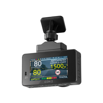 Комбо-устройство iBOX iCON 2 LaserVision WiFi Signature DUAL