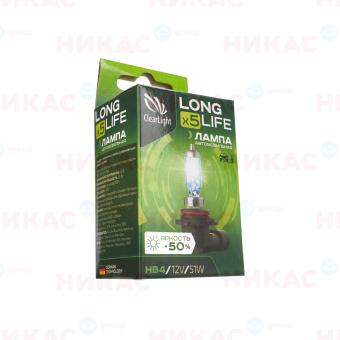 Clearlight - HB4 - 12V-51W LongLife