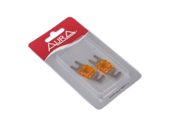 Предохранитель Aura FML-N040 miniANL, 40A (2шт.), никель