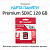 Карта памяти Transcend Premium SDXC Card U1 UHS-I 128GB (90Mb/s. 400x), class 10